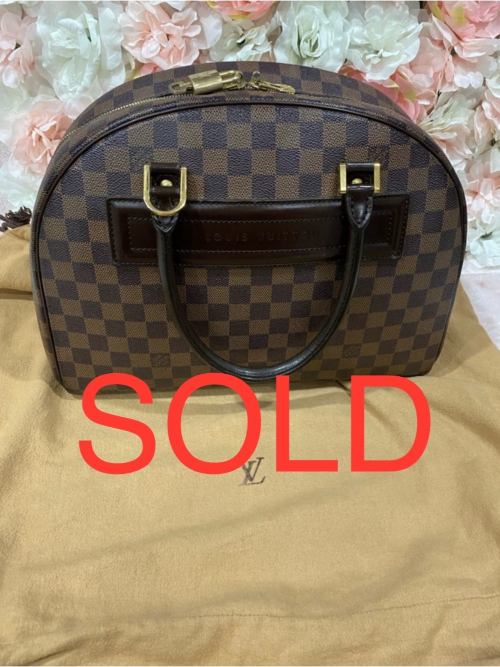 ***SOLD***Louis Vuitton Damier Ebene Nolita PM